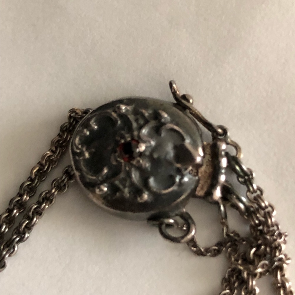 Vintage Sterling SILVER Slide Bracelet. - Picture 4 of 8